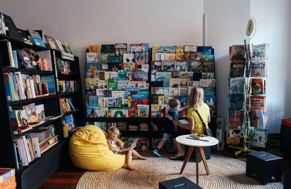 Rincón infantil de la librería